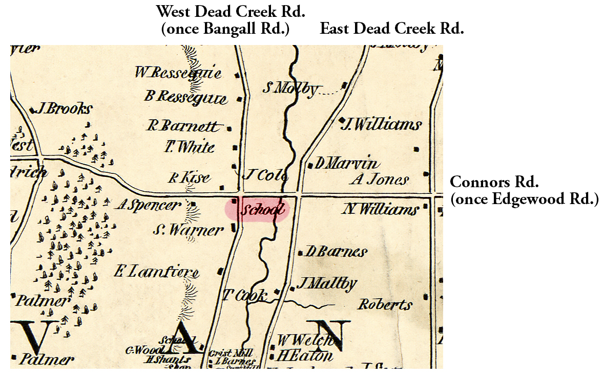 1852 Onondaga Van-1 Map Excerpt